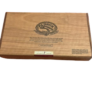PADRÓN cigars wooden box EMPTY GUC